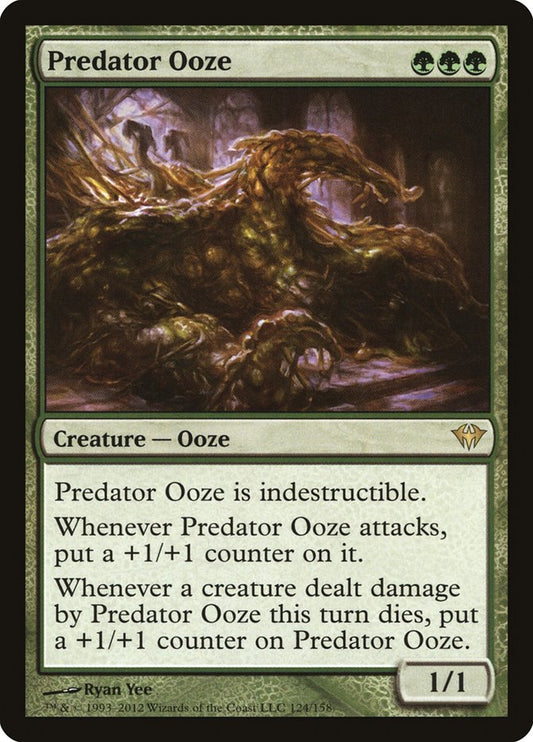 MTG Card Title: Predator Ooze DKA/124