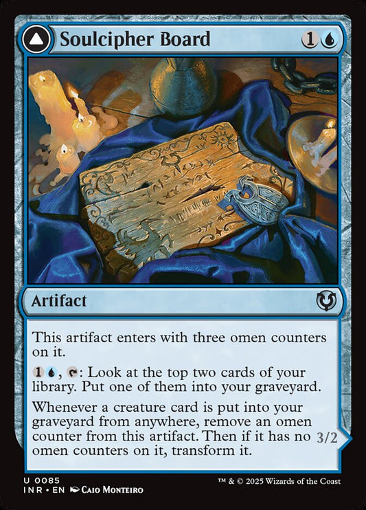 MTG Card Title: Soulcipher Board // Cipherbound Spirit INR/85