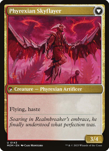 Harried Artisan // Phyrexian Skyflayer MOM/143