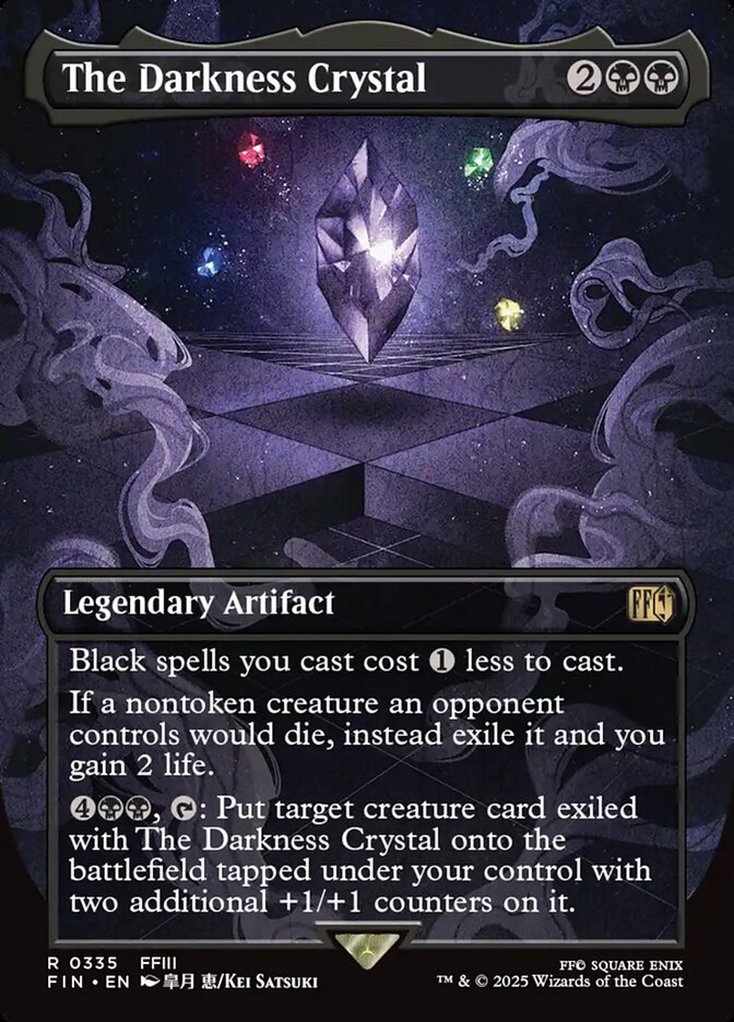 MTG Card Title: The Darkness Crystal FIN/335
