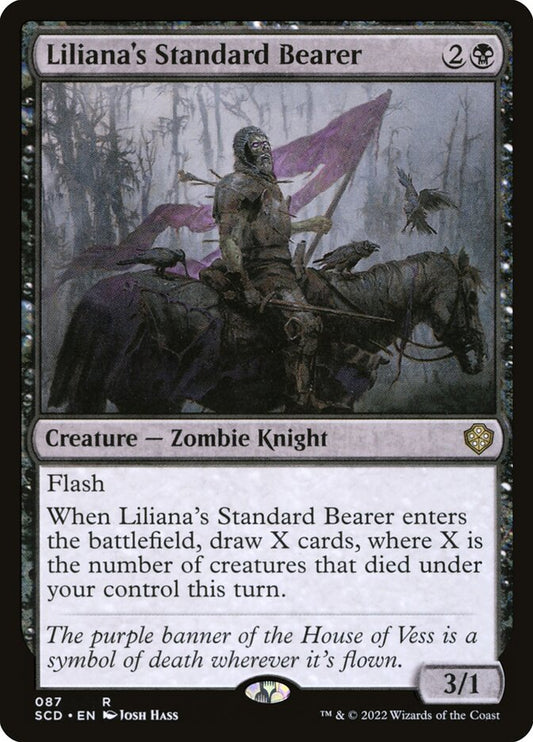 MTG Card Title: Liliana's Standard Bearer SCD/87