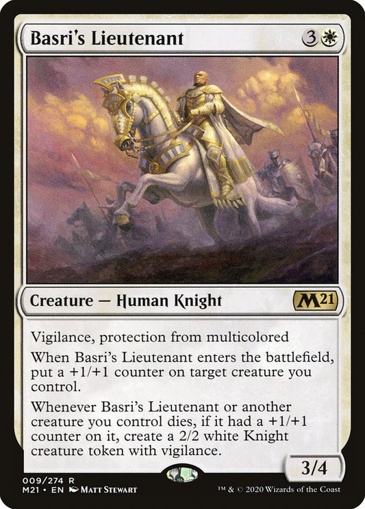 MTG Card Title: Basri's Lieutenant M21/9