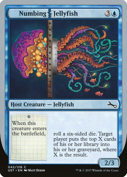 MTG Card Title: Numbing Jellyfish UST/42