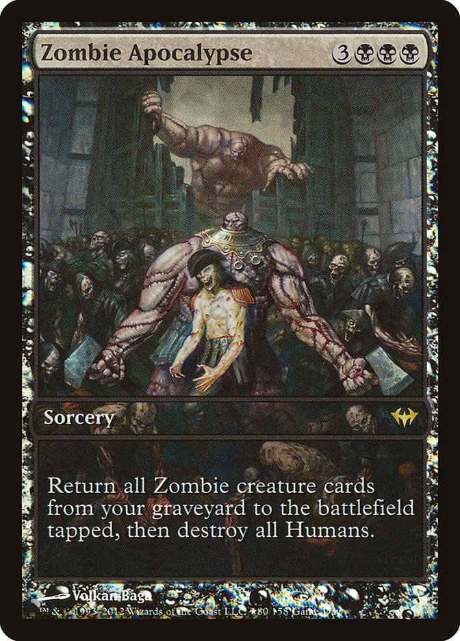 MTG Card Title: Zombie Apocalypse PDKA/80