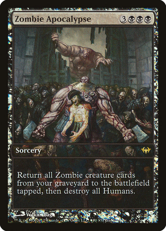 MTG Card Title: Zombie Apocalypse PDKA/80