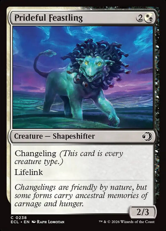 MTG Card Title: Prideful Feastling ECL/238