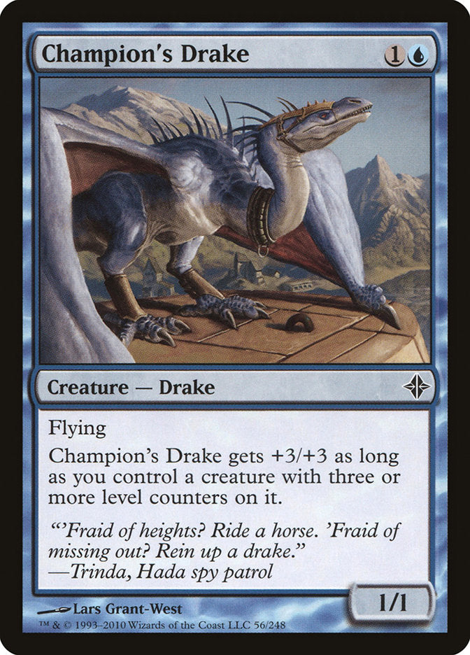 MTG Card Title: Champion's Drake ROE/56