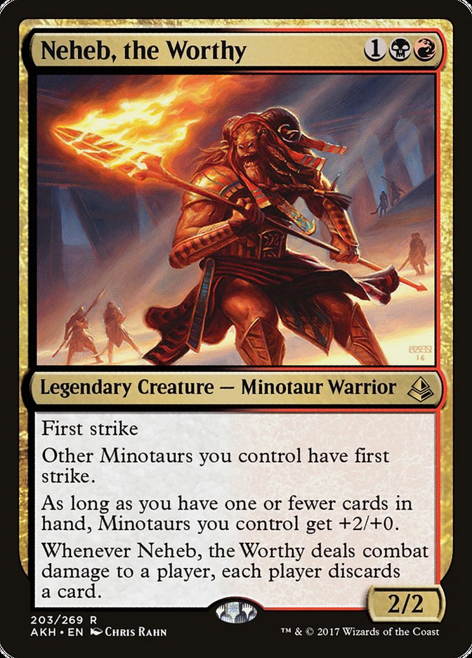 MTG Card Title: Neheb, the Worthy AKH/203