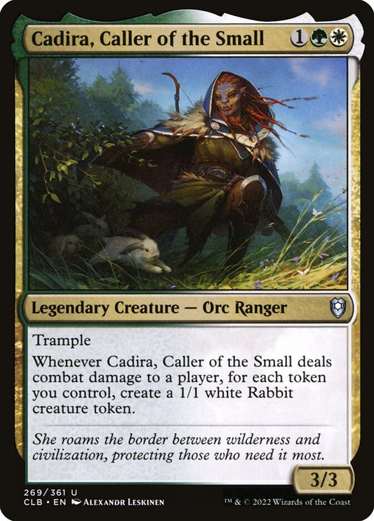 MTG Card Title: Cadira, Caller of the Small CLB/269
