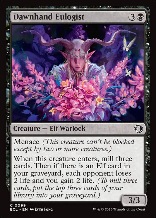 MTG Card Title: Dawnhand Eulogist ECL/99
