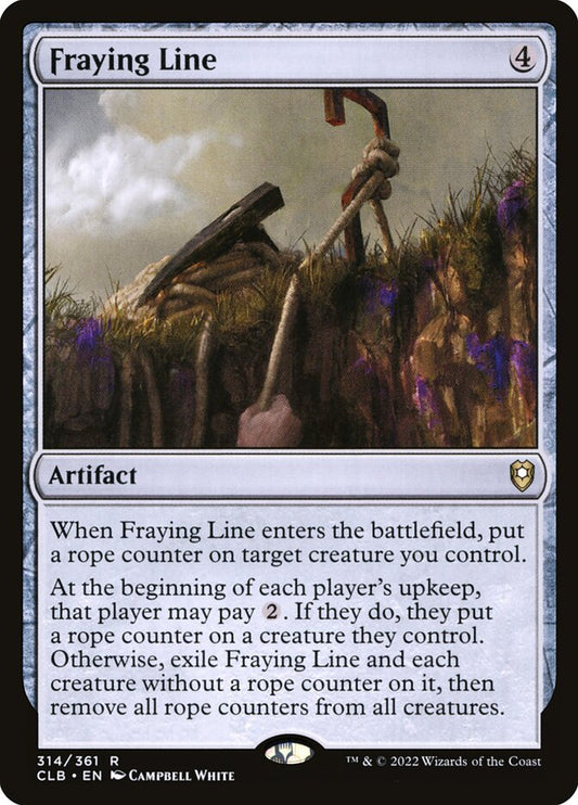 MTG Card Title: Fraying Line CLB/314