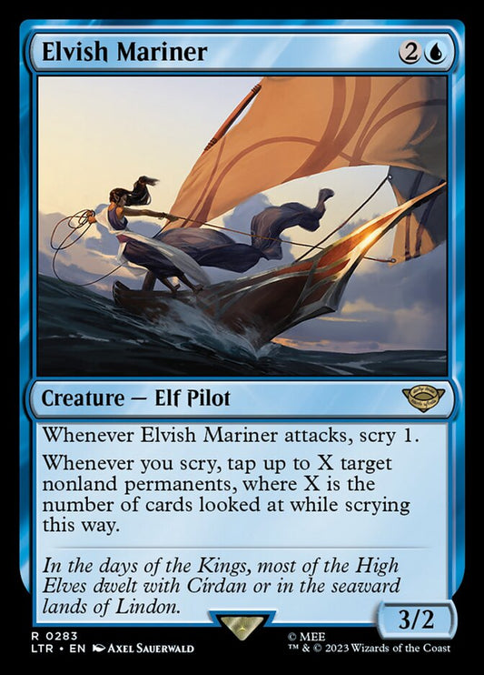 MTG Card Title: Elvish Mariner LTR/283