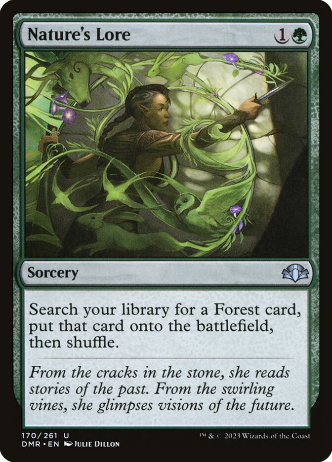 MTG Card Title: Nature's Lore DMR/170