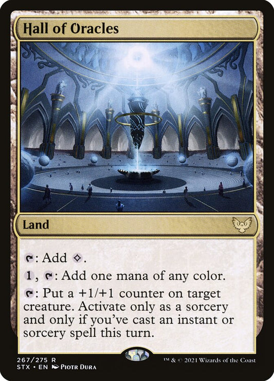 MTG Card Title: Hall of Oracles STX/267