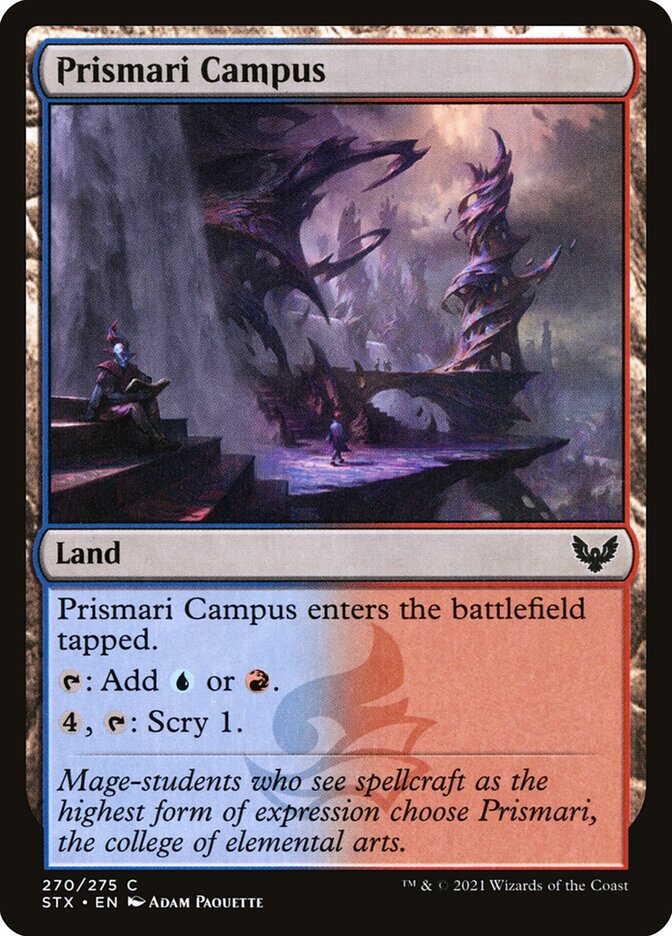 MTG Card Title: Prismari Campus STX/270