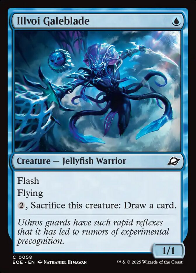MTG Card Title: Illvoi Galeblade EOE/58