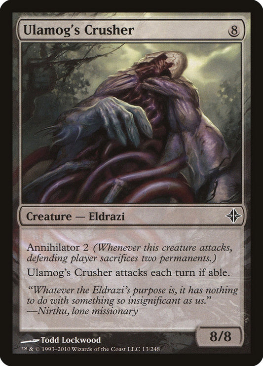 MTG Card Title: Ulamog's Crusher ROE/13