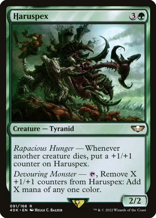 MTG Card Title: Haruspex 40K/91