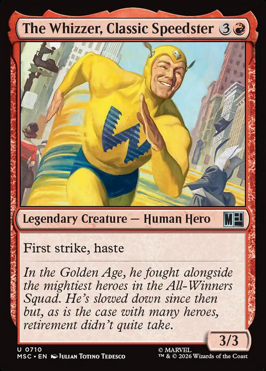 MTG Card Title: The Whizzer, Classic Speedster MSC/710