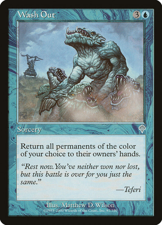 MTG Card Title: Wash Out INV/87