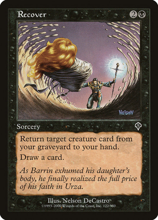 MTG Card Title: Recover INV/122