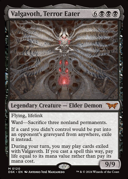 MTG Card Title: Valgavoth, Terror Eater DSK/120