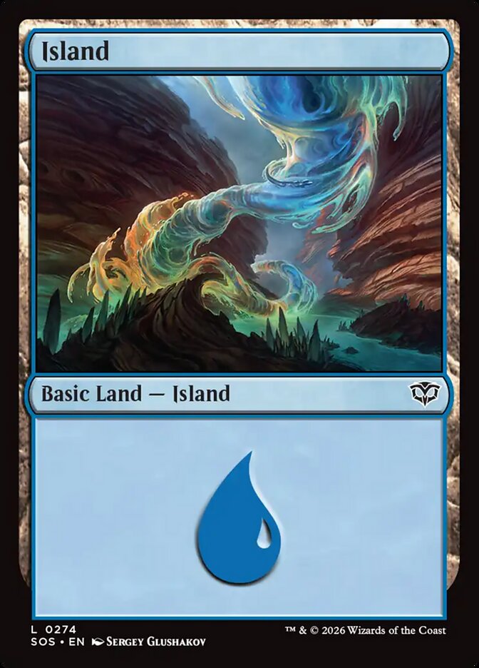 MTG Card Title: Island SOS/274
