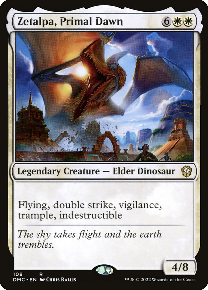 MTG Card Title: Zetalpa, Primal Dawn DMC/108