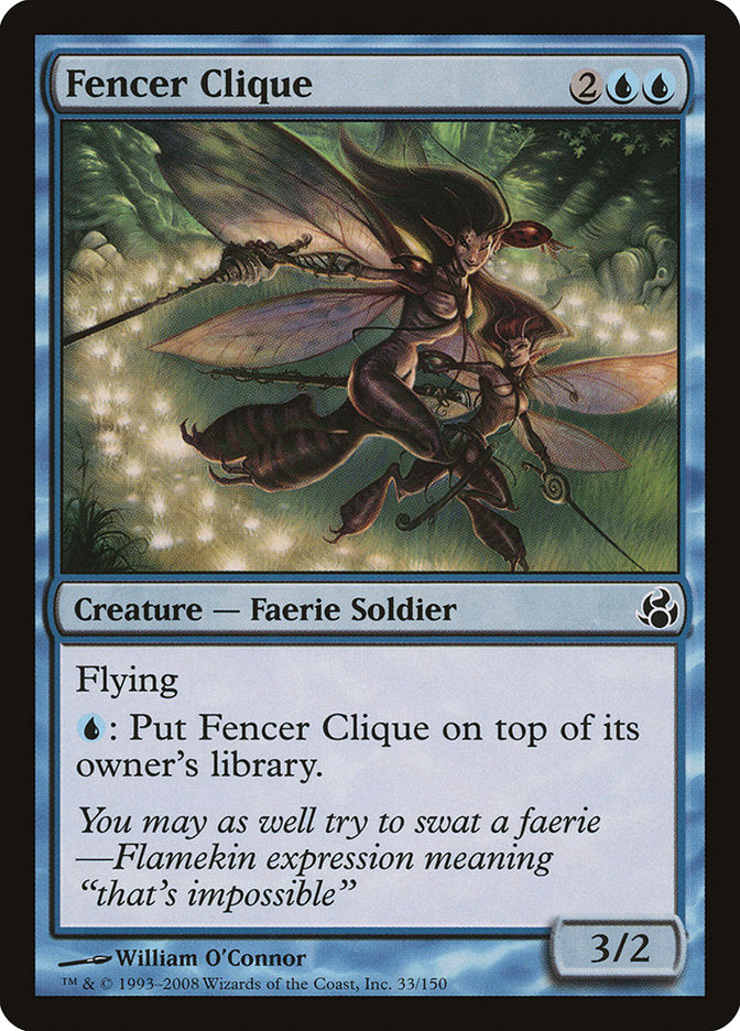 MTG Card Title: Fencer Clique MOR/33