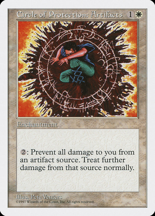 MTG Card Title: Circle of Protection: Artifacts 5ED/16
