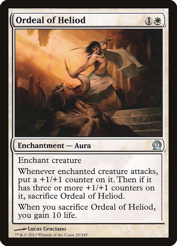 MTG Card Title: Ordeal of Heliod THS/25