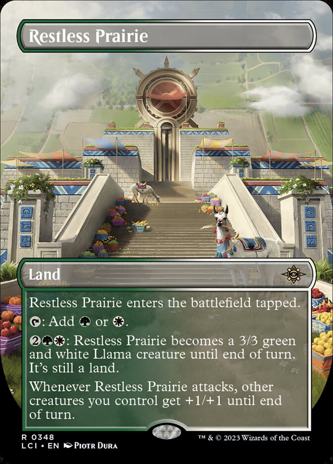 MTG Card Title: Restless Prairie LCI/348