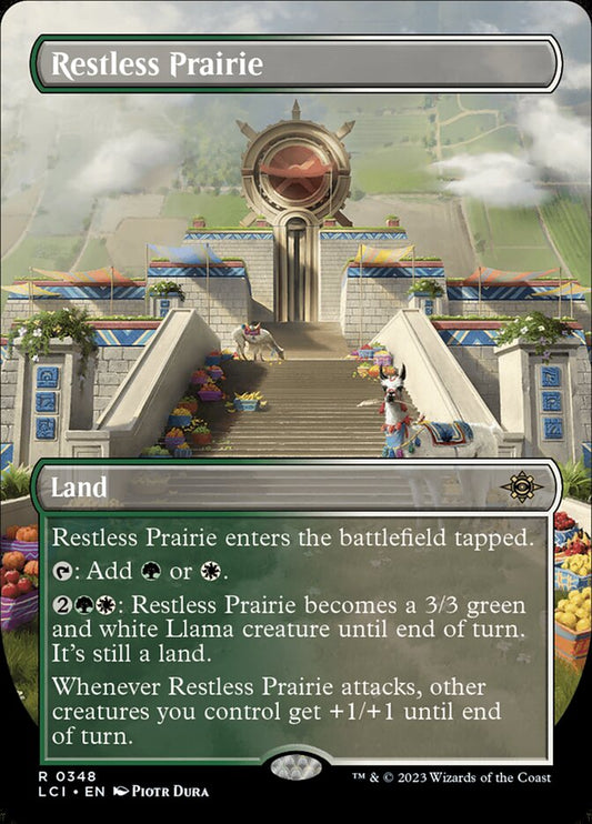 MTG Card Title: Restless Prairie LCI/348