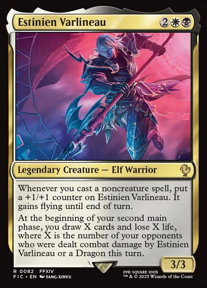 MTG Card Title: Estinien Varlineau FIC/82