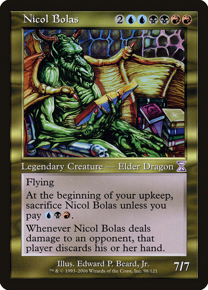 MTG Card Title: Nicol Bolas TSB/98