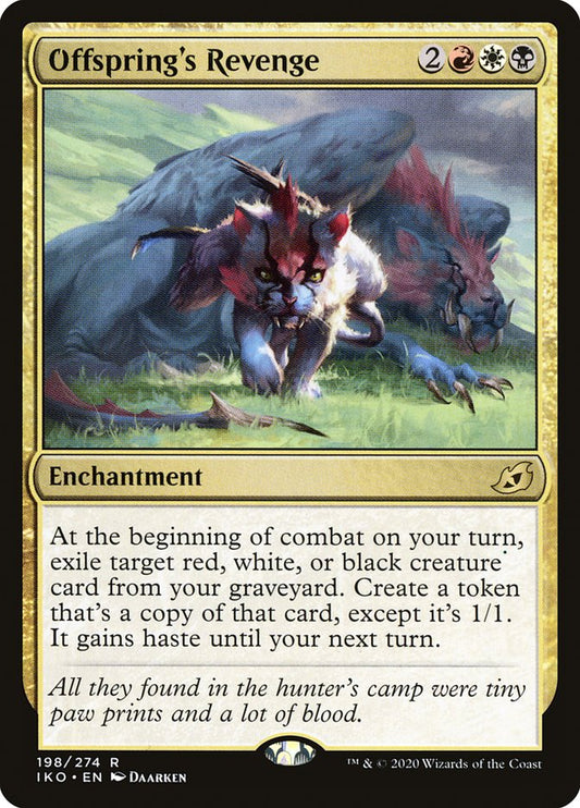 MTG Card Title: Offspring's Revenge IKO/198