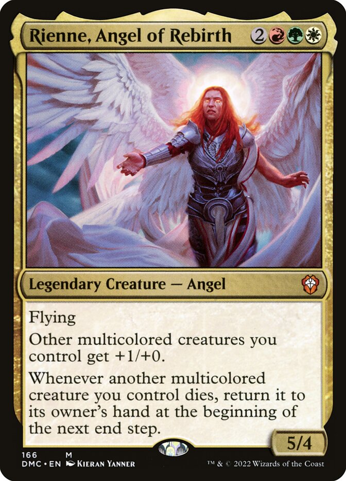 MTG Card Title: Rienne, Angel of Rebirth DMC/166