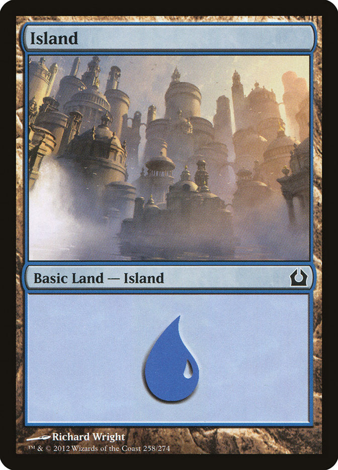 MTG Card Title: Island RTR/258