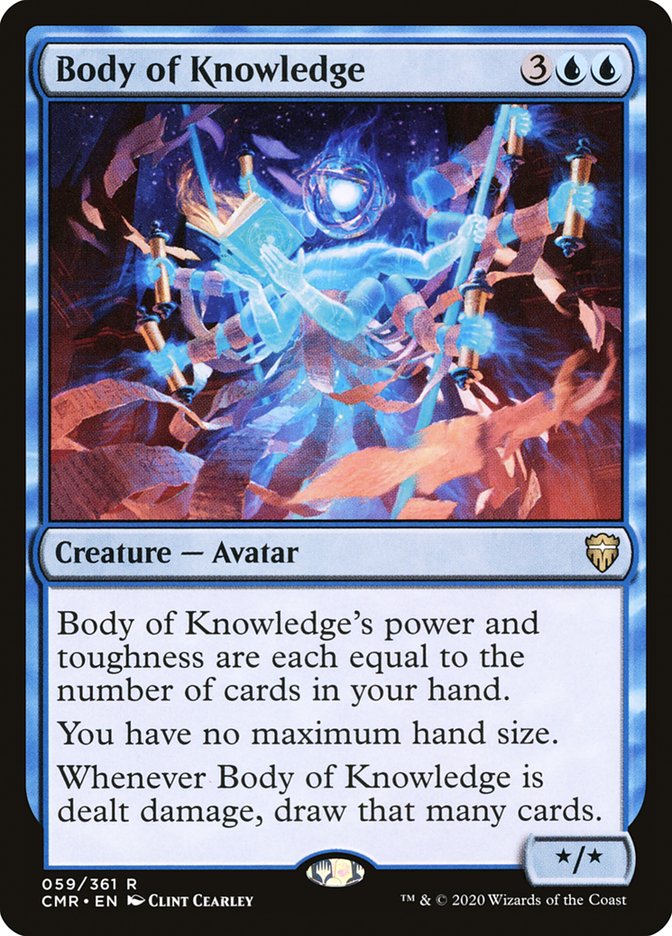 MTG Card Title: Body of Knowledge CMR/59