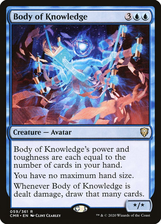 MTG Card Title: Body of Knowledge CMR/59