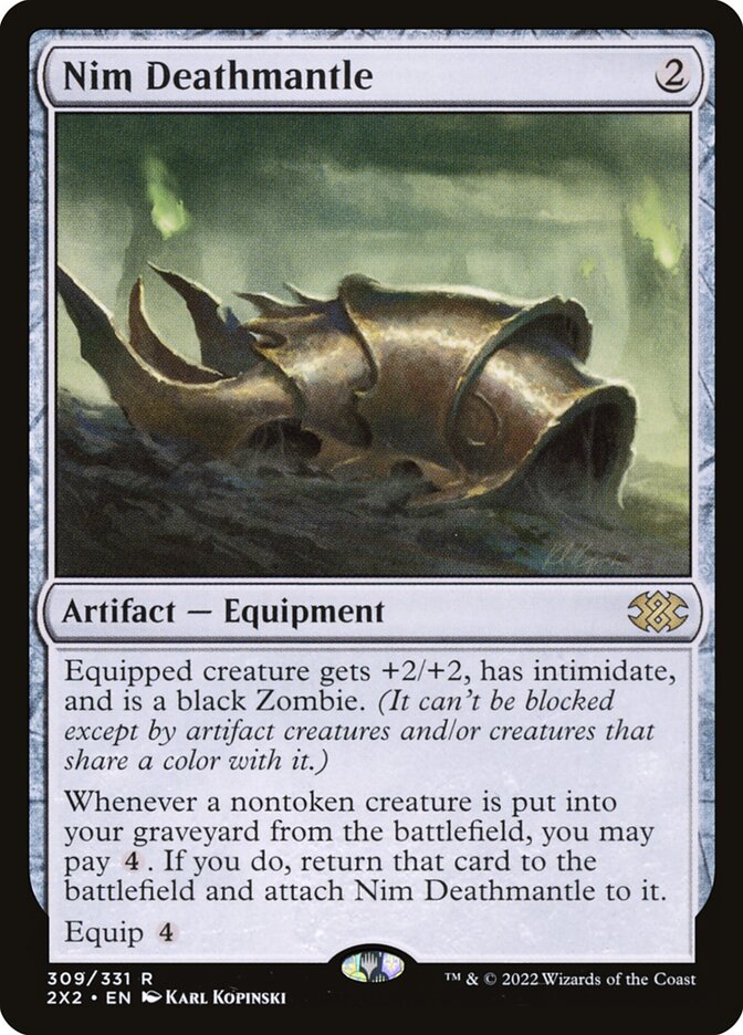 MTG Card Title: Nim Deathmantle 2X2/309