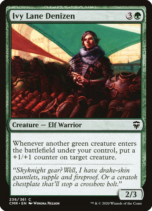 MTG Card Title: Ivy Lane Denizen CMR/236