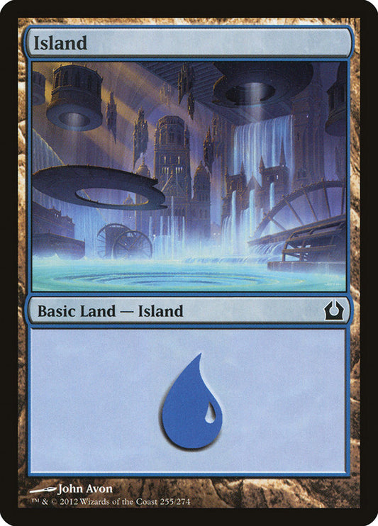 MTG Card Title: Island RTR/255