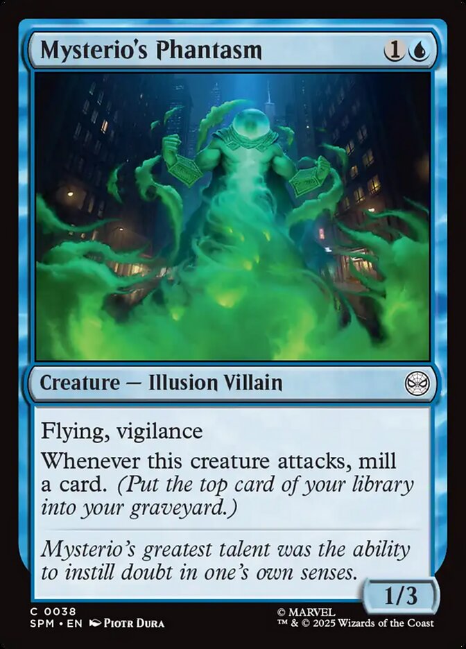 MTG Card Title: Mysterio's Phantasm SPM/38