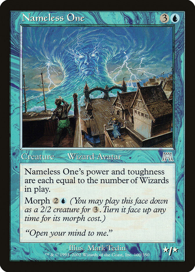 MTG Card Title: Nameless One ONS/100