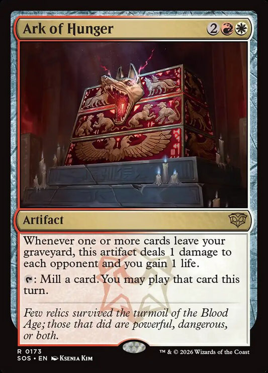 MTG Card Title: Ark of Hunger SOS/173