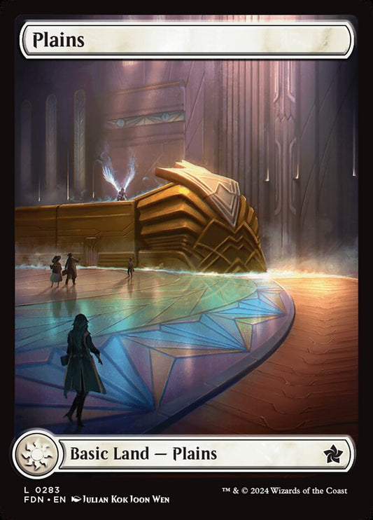 MTG Card Title: Plains FDN/283