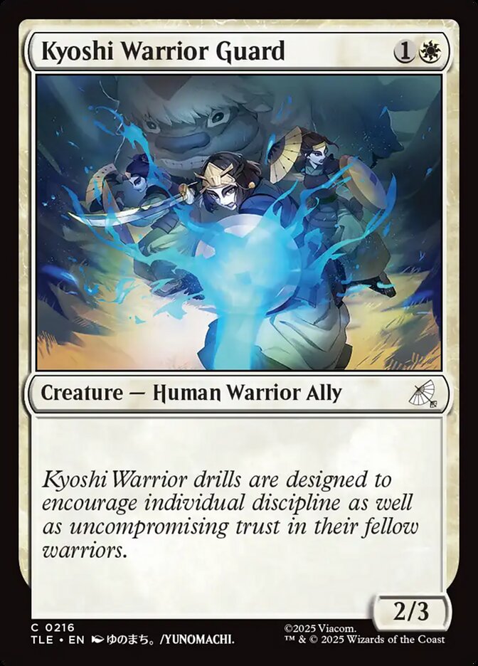 MTG Card Title: Kyoshi Warrior Guard TLE/216