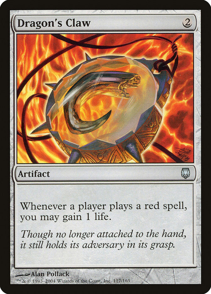 MTG Card Title: Dragon's Claw DST/117