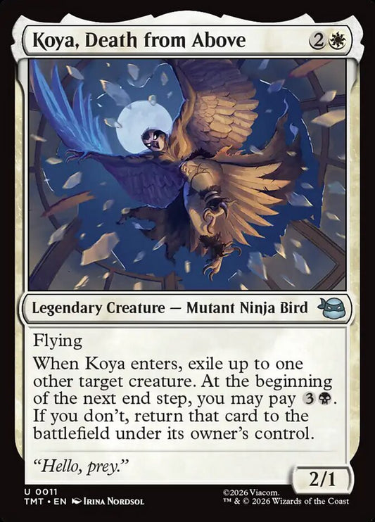 MTG Card Title: Koya, Death from Above TMT/11